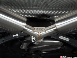 Tiguan MQB 2.0T Catback Exhaust System - With OE-Style Turndown Tailpipes