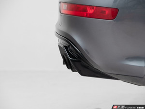 B8 SQ5 Rear Diffuser - Gloss Black