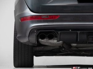 B8 SQ5 Rear Diffuser - Gloss Black