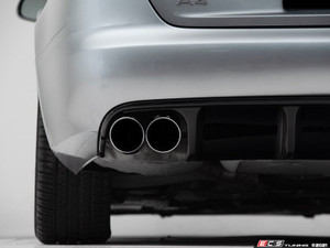 Audi B8 A4 Pre Facelift Non S-Line Rear Diffuser - Single Outlet - Gloss Black