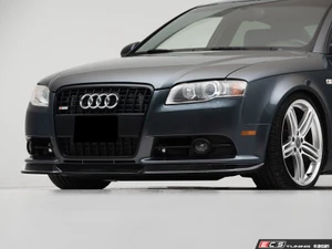 Audi B7 A4 Front Lip Spoiler - Gloss Black