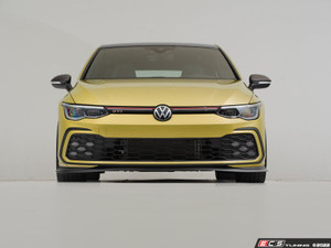 VW MK8 GTI Front Lip Spoiler - Flush Style - Textured Black