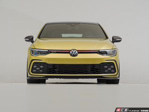 VW MK8 GTI Front Lip Spoiler - Flush Style - Gloss Black