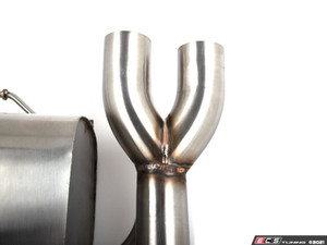 E9X M3 Turner Motorsport Stainless Steel Valved Axle Back Exhaust