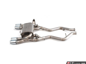 E9X M3 Turner Motorsport Titanium Valved Axle Back Exhaust