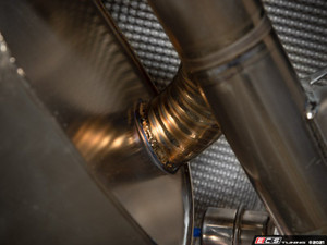 E9X M3 Turner Motorsport Titanium Valved Axle Back Exhaust