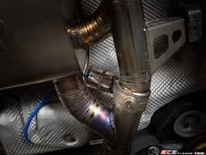 E9X M3 Turner Motorsport Titanium Valved Axle Back Exhaust