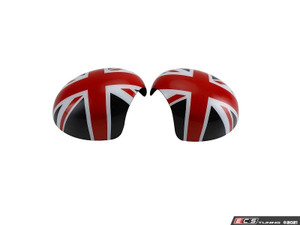 Union Jack Mirror Cap Covers - Set