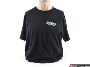 Black With Aqua Melting ECS Short Sleeve T-Shirt
