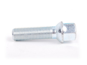 KarWerks Ball Seat M14 X 1.5 X 45 Silver Zinc Plated 17mm Bolt Head - Priced Each