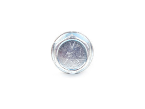 KarWerks Ball Seat M14 X 1.5 X 50 Silver Zinc Plated 17mm Bolt Head - Priced Each