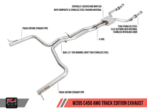 AWE Tuning Mercedes-Benz W205 C450 AMG / C400 Track Edition Exhaust