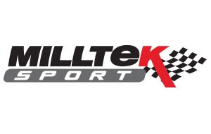 Milltek Cat Back Resonated with Quad GT-100 Polished Trims