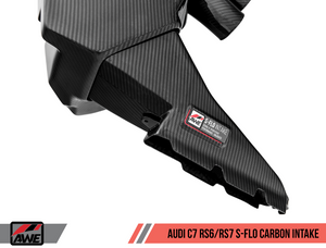 AWE Audi C7 RS 6 / RS 7 S-FLO Carbon Intake