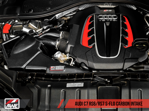 AWE Audi C7 RS 6 / RS 7 S-FLO Carbon Intake