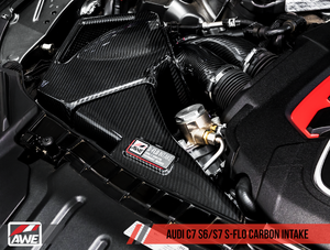 AWE Audi C7 S6 / S7 S-FLO Carbon Intake