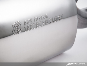 AWE Tuning A4 Touring Edition Exhaust - Dual Outlet, Diamond Black Tips