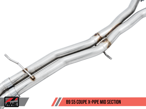 AWE Tuning Audi B9 S5 Coupe Touring Edition Exhaust (Diamond Black 102mm Tips)