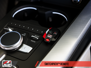 AWE Tuning B9 A5 SwitchPath Exhaust, Dual Outlet - Chrome Silver Tips (includes DP and SwitchPath Remote)