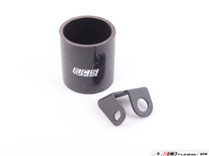 High Flow Turbo Outlet Pipe Kit - Wrinkle Red