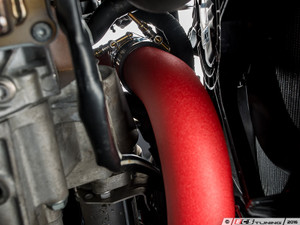 High Flow Turbo Outlet Pipe Kit - Wrinkle Red