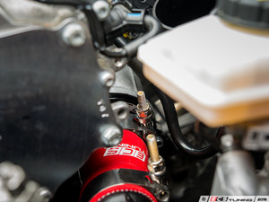 Turbo Muffler Delete Pipe - With RED Silicone Turbo Outlet Hose