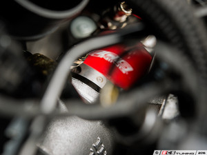 Turbo Muffler Delete Pipe - With RED Silicone Turbo Outlet Hose