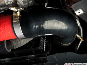High Flow Throttle Pipe Kit - Wrinkle Red