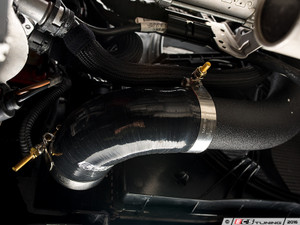High Flow Turbo Outlet Pipe Kit - Wrinkle Black