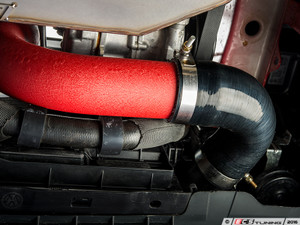 High Flow Intercooler Charge Pipe Kit - Wrinkle Red