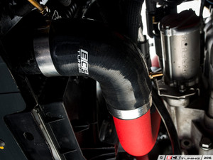 High Flow Intercooler Charge Pipe Kit - Wrinkle Red
