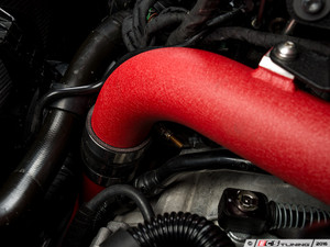 High Flow Intercooler Charge Pipe Kit - Wrinkle Red