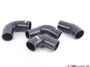 High Flow Intercooler Charge Pipe Kit - Wrinkle Red