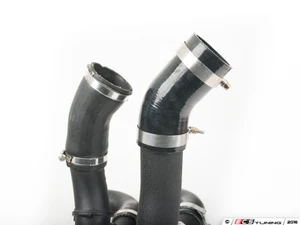 High Flow Throttle Pipe Kit - Wrinkle Black