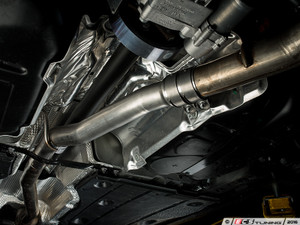 Golf 7 R / 8V S3 Resonator Delete Pipe Kit - With New Inlet Clamp