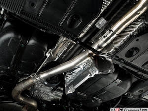Golf 7 R / 8V S3 Resonator Delete Pipe Kit - With New Inlet Clamp