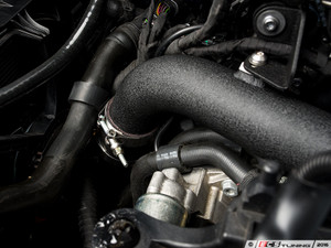 High Flow Intercooler Charge Pipe Kit - Wrinkle Black