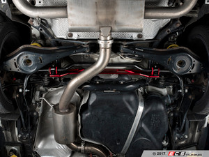 Rear Subframe Brace - Red Anodized