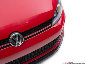 MK7 Front Lip Spoiler - Sport Style - Carbon Fiber