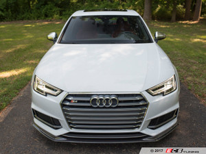Carbon Fiber Front Lip Overlay | ES3220704