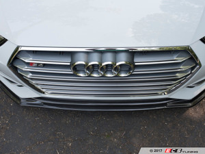 Carbon Fiber Front Lip Overlay | ES3220704