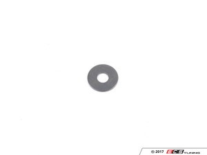 18-8 Stainless Steel Oversized Washer, Black-Oxide, M6 Screw Size, 6.4 Mm ID, 18 Mm OD