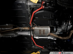 Rear Chassis Brace Set - Wrinkle Red Powdercoat