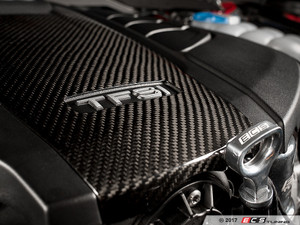 Carbon Fiber Engine Cover Overlay