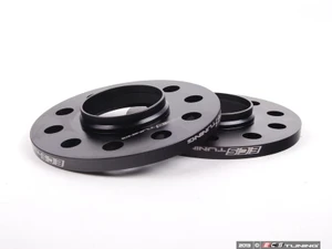 19" Wheel Spacer Flush Fit Kit - Black Bolts