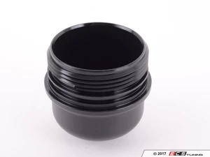 Billet Aluminum Oil Filter Housing Cap - Black Anodized