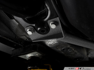 Rear Chassis Brace Set - Wrinkle Black Powdercoat