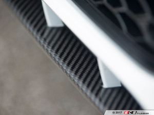 Carbon Fiber Front Lip Overlay | ES3202628