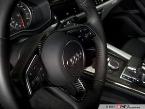 Carbon Fiber Steering Wheel Trim