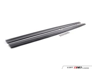 Side Skirt Extension Set - Gloss Black Fiberglass
